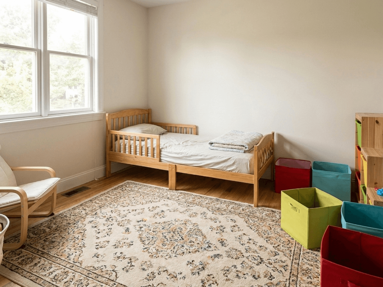 Photo d'annonce immobilière retravaillée par l'IA — après