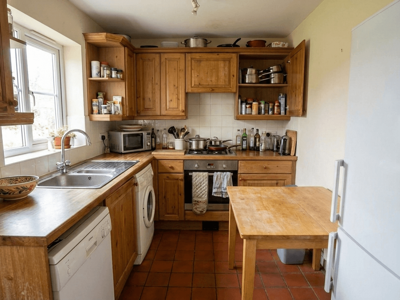 Photo d'annonce immobilière retravaillée par l'IA — après